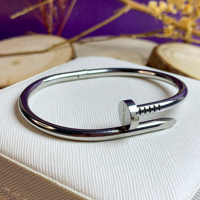 Modern Nail Bangle Bracelet